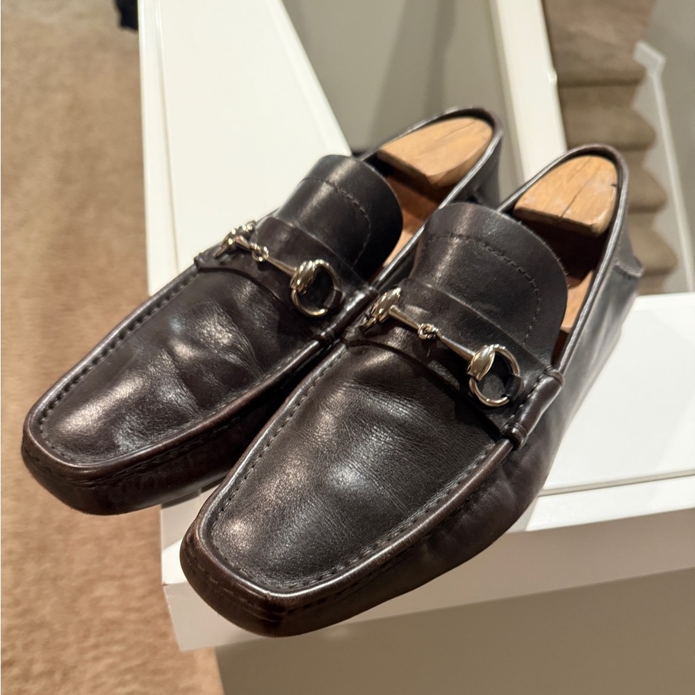 Men’s Gucci, driving loafers